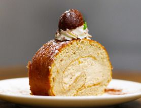 《季節限定》マロンロールケーキ