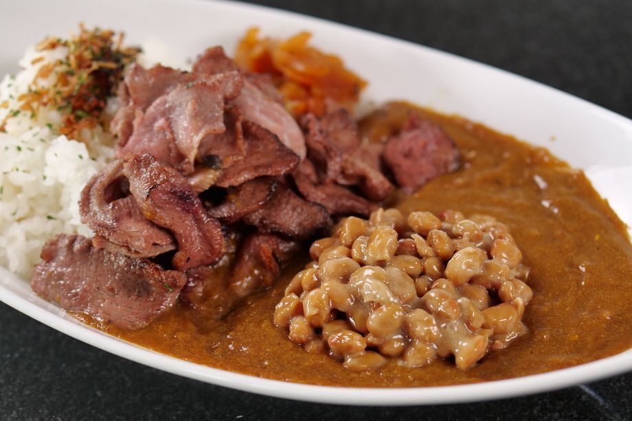 【マニア向け！】俺の納豆牛タンカレー