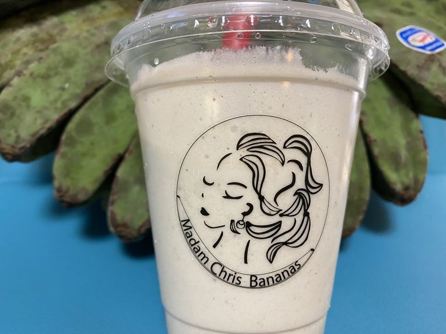 マダムの特製バナナジュース