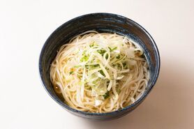 冷しねぎそうめん