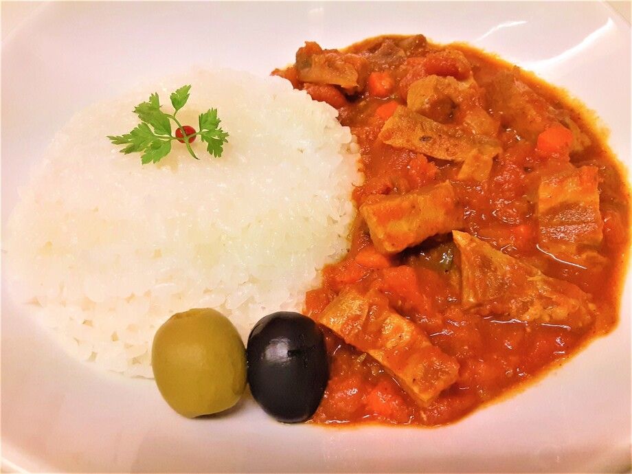 ラフテーカレー