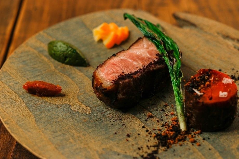 【メイン:安曇野放牧豚】シェフおまかせコース（9品）