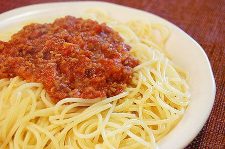 淡路島産　生パスタ（ミートソース）（￥756）