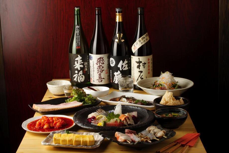 瀬戸内海鮮コース（飲み放題　2.5時間￥5000　3時間￥5500）