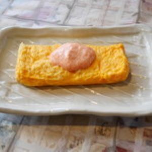 ふわふわ卵焼き明太子ソース