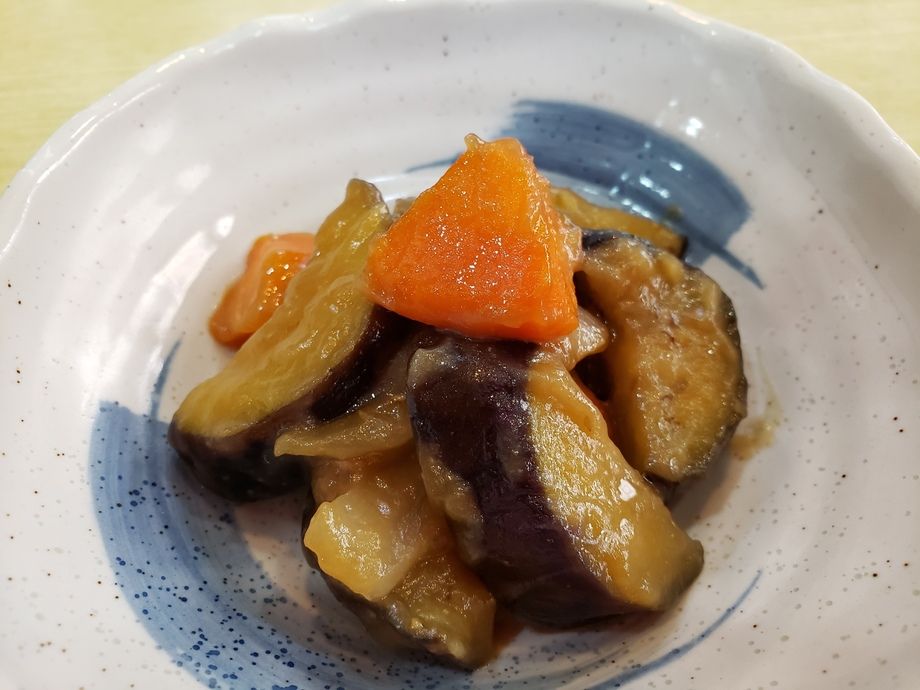 茄子の味噌炒め