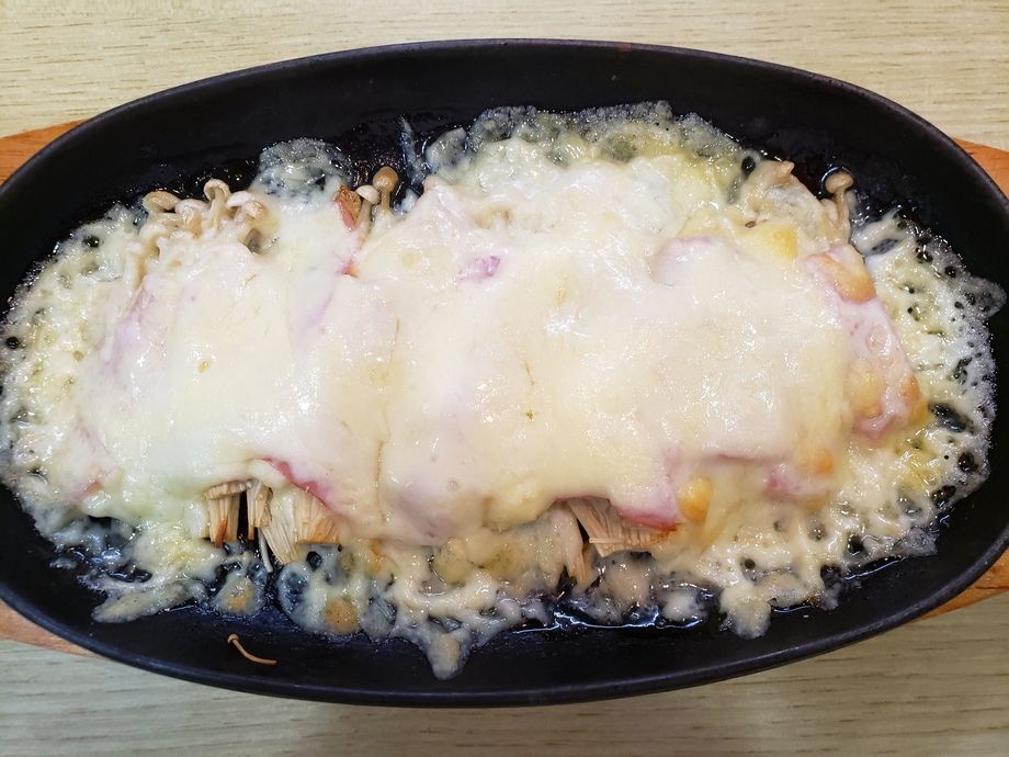 えのきベーコンのチーズ焼き