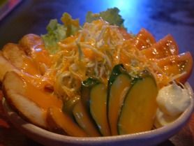 「懐かしのドレッシング」レトロドレッシングサラダ　'그리운 드레싱' 레트로 드레싱 샐러드