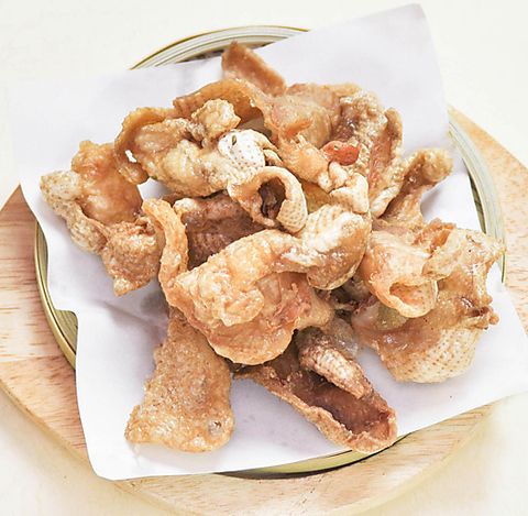 北海道産鶏皮揚