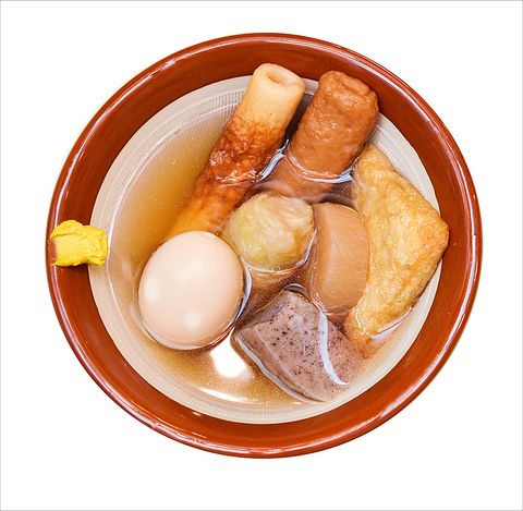 本日のオススメ　おでん盛り合わせ　七品