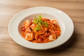 海老のトマトクリーム