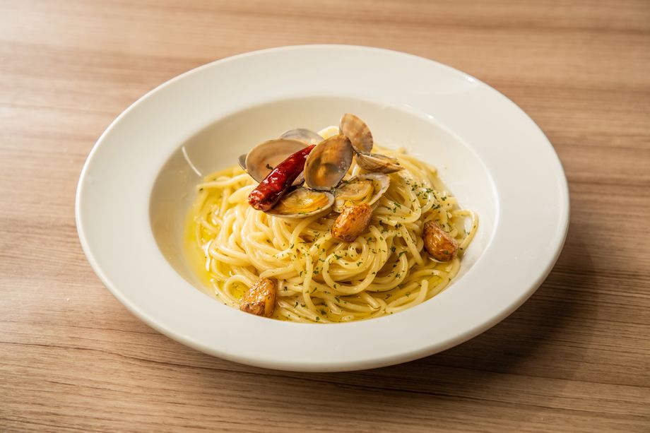 あさりのペペロンチーノ