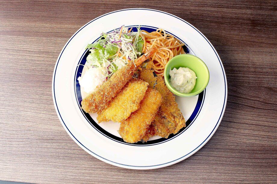 ミックスフライ ランチ