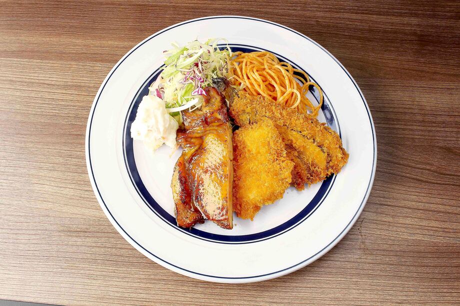 グリルチキン＆ミックスフライ コンボランチ