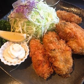 広島産かきフライ定食