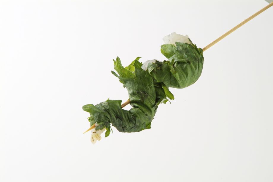 エビの大葉巻き