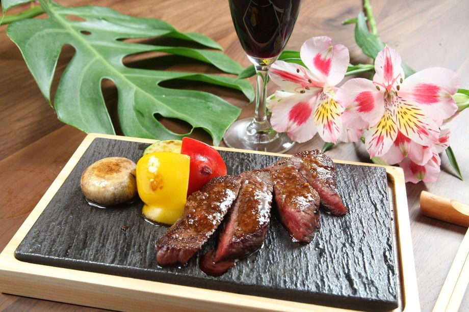 大田原牛のステーキ（１４９０円）