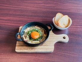 『シラスたっぷり』シラスとネギの和風アヒージョ