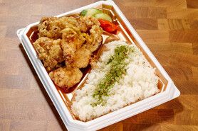 ももゆずこしょう＆むね油淋鶏弁当