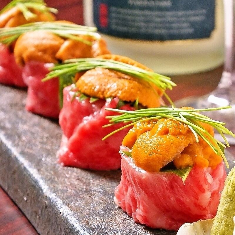 雲丹　肉巻き（1300）