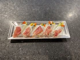 韓国風生ハムサラダ