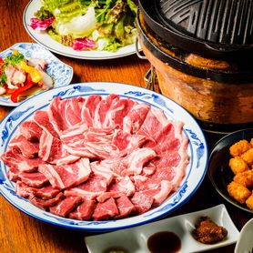 オススメ！【羊肉4種！盛り合わせ】(1人前)