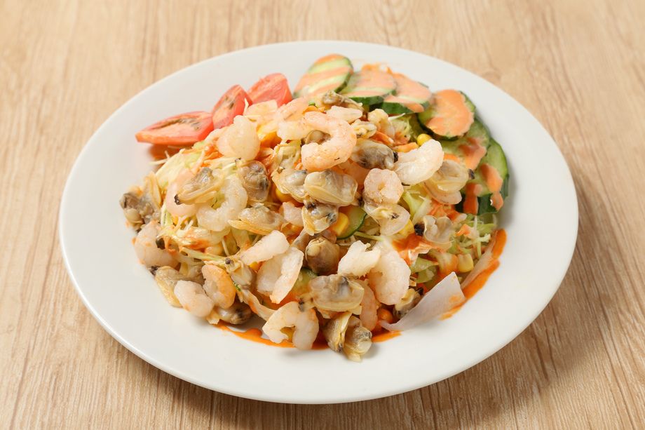 シーフードサラダ