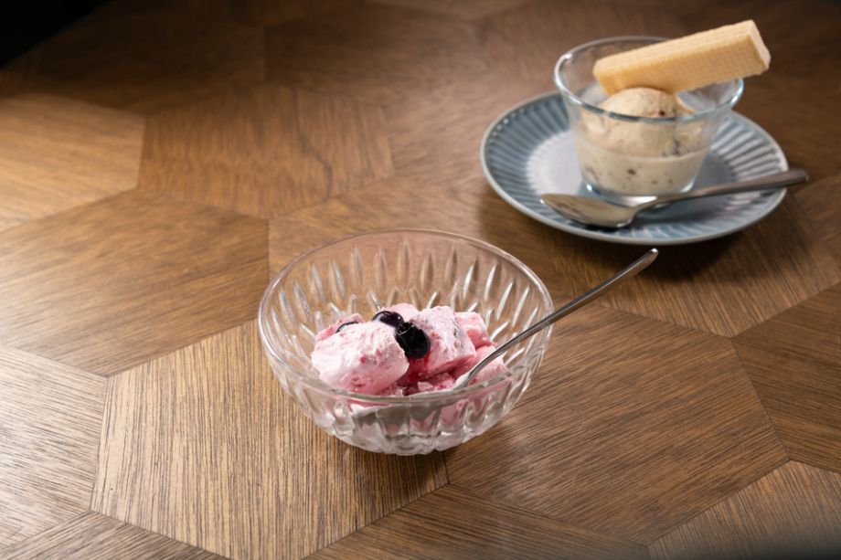 フルーツとヨーグルトのセミフレッド（￥500）