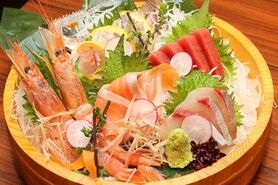 本日のお造り五種盛り合わせ(税込)