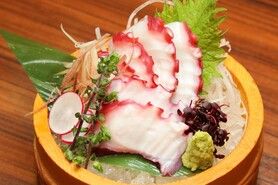 真たこのお造り