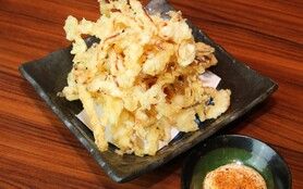 山盛りさきいかの天ぷら　　　　　　　　　　　　　　　　　　　　　