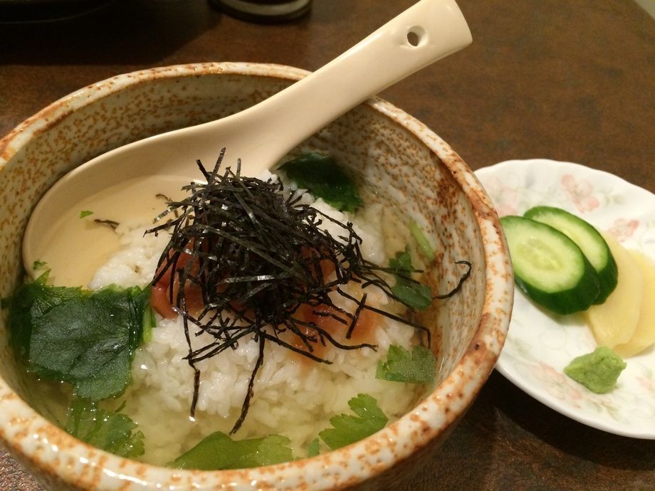 お茶漬け(梅)（500円）