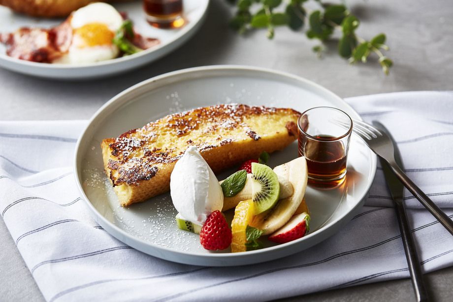  フルーツフレンチトースト/French Toast with Fresh Fruits Maple