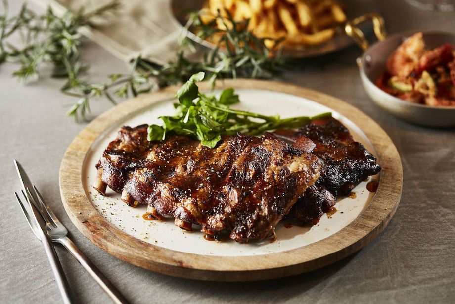 バックリブプレートBaby back ribs