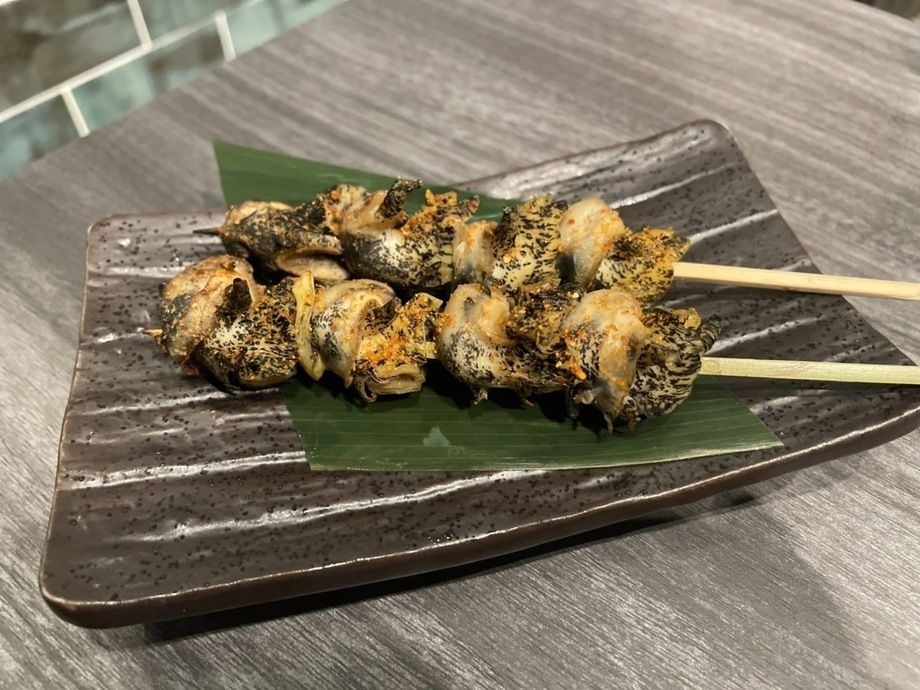 つぶ貝の串焼き１本