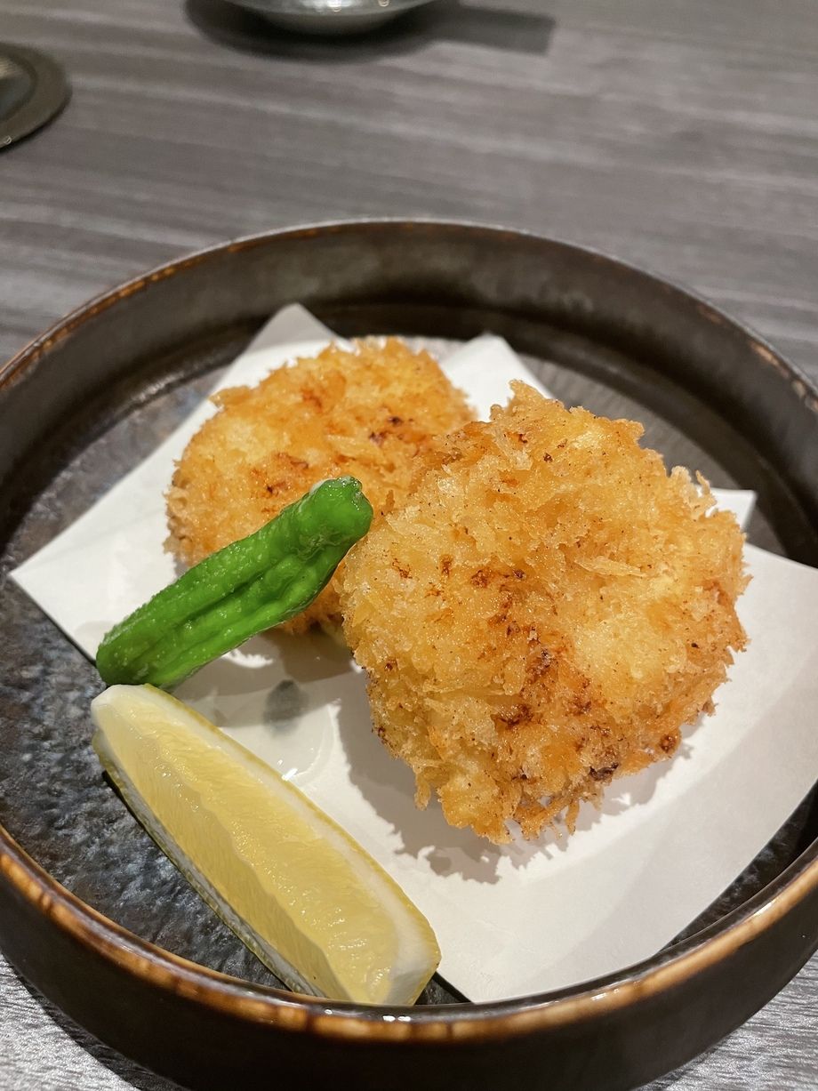 帆立のクリームコロッケ