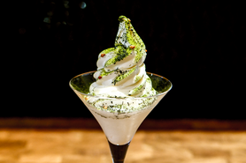 煎茶ミルクソフト