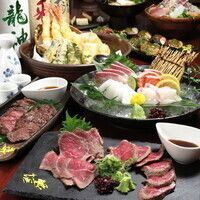 【まつりの最上級】刺身盛合せ５種×和牛ハラミのグリルやタタキ ８品 ４５００円 ※金、土、祝前日、年末年始は＋500円 （4500円）