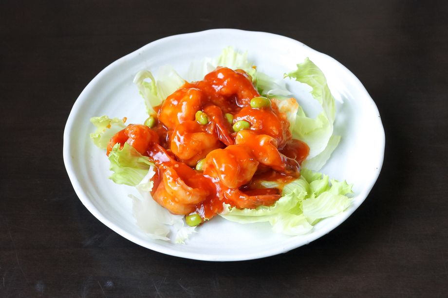 エビのチリソース（1,078円（税込））