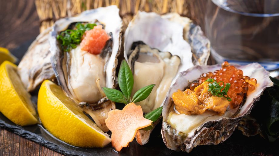 牡蠣盛り合わせ