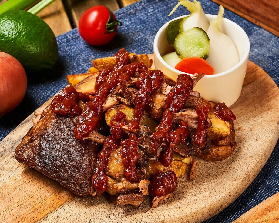 プルドポーク&ポテト BBQソース