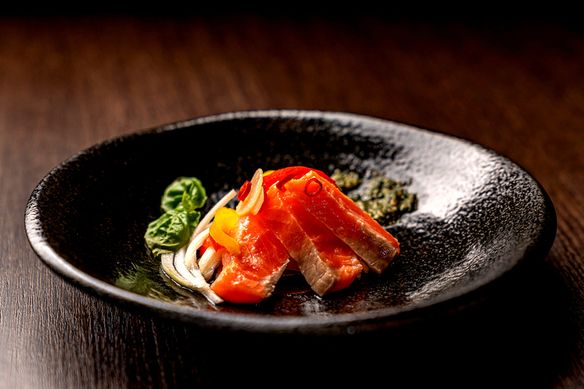 本日の魚介一品（マリネ）