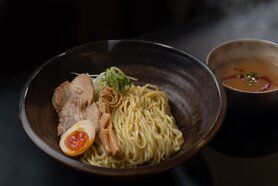 鶏白湯 辛味噌つけ麵