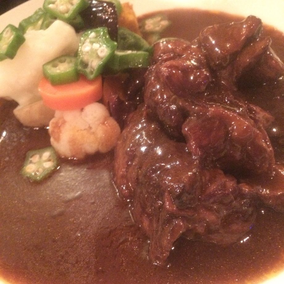 イベリコ豚のデミグラスソース