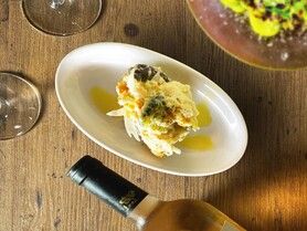 ボッタルガ(からすみ)のポテサラ