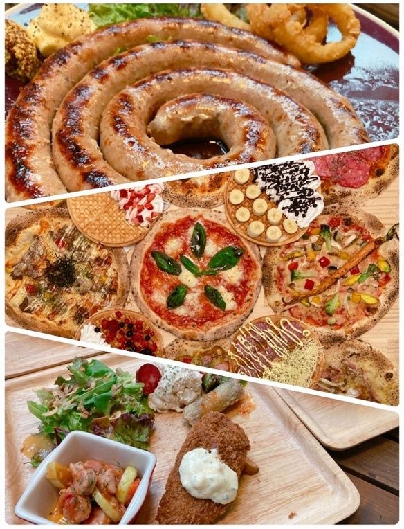 ２名様からOK！！がっつりフルコース＋飲み放題付　２時間半