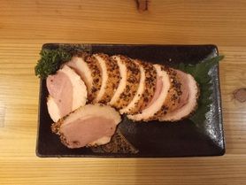 鴨ロース肉のスライス