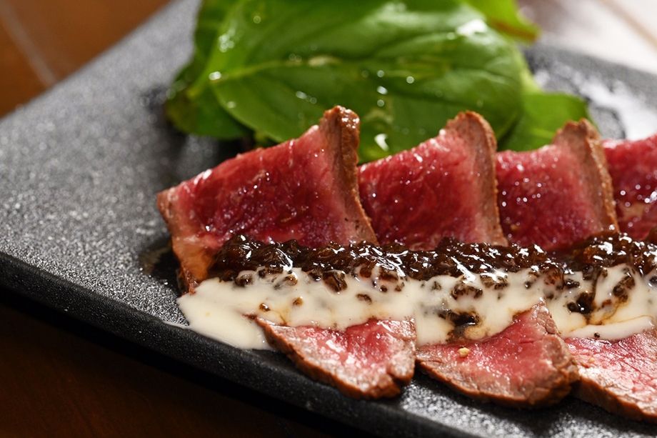 ワインたらしなローストビーフ