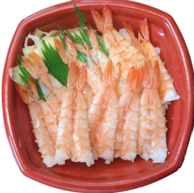 ムシエビ丼（並盛680円（税込）～）