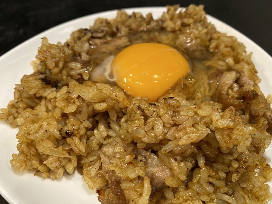 大盛無料！小盛半額！旨！辛！「カレーチャーハン」큰 모듬 무료!  작은 모듬 반액!  매운!  카레 볶음밥